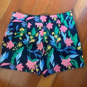 J Crew floral shorts